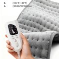 thumbnail image 5 of ERK 1Pcs 1PC Extra Large Heating Pad Heating Pad Portable 24 "x12 6 Heating Heats Up To 140 ° F Auto Shuts Off In 2 Hours Leg Shoulder Knee Neck Heating, 5 of 5