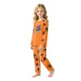 thumbnail image 4 of Halloween Family Outfits, Halloween Family Matching Pajamas Set, Spider Witch Pumpkin Broom Long Sleeve Sleepwear, Graphic Loungewear, Soft Cozy Fun Holiday Nightwear for Parties & Gatherings, 130, 4 of 7