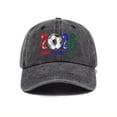 thumbnail image 3 of Lispipm Washed Cotton Plain Baseball Cap for Women Men Summer Outdoor Team 2026 Player Hats Ladies Casual Trucker Caps Black, 3 of 6