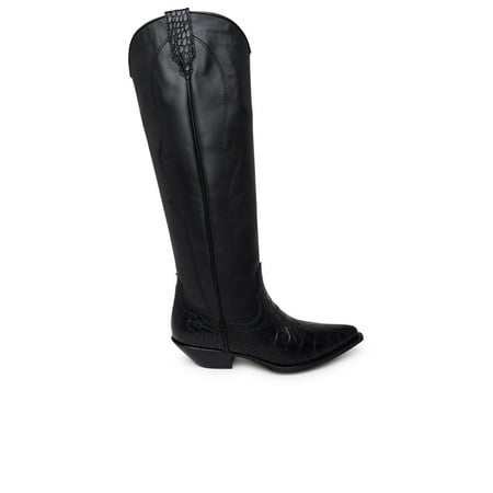 

Sonora Woman Rancho Black Leather Boots