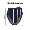 thumbnail image 2 of Non-Slip Mini Oven Mitts With Duck Beak Design Are Easy To Take Off And Wear And Easy To Hang For Oven Pot Tripod Barbecue Casserole Darkblue Stripe_2 1 Pc, 2 of 7