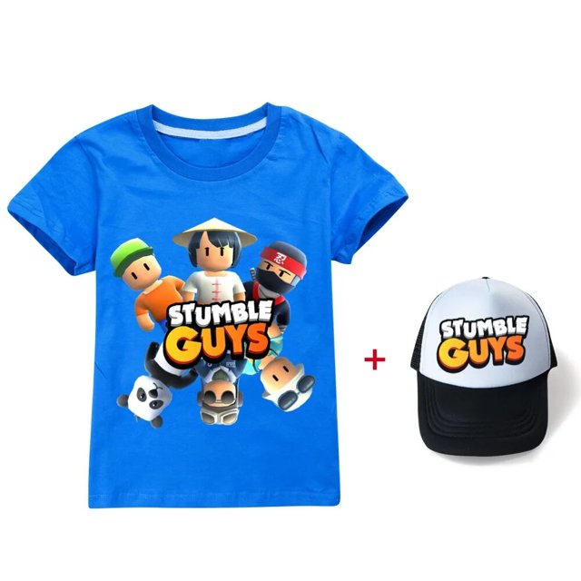 STUMBLEing-camisetas con estampado 3D para niños, pijamas de verano para niños pequeños, Camiseta de algodón + Pantalones cortos, disfraz para niñas, ropa deportiva informal