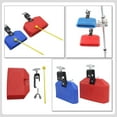 thumbnail image 2 of Toddmomy 1Set Plastic Cowbell for Drum Lightweight Portable Red Percussion Instrument, 2 of 8