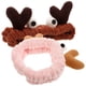 thumbnail image 4 of 2 piezas lavar la cabeza diadema de la cara bandas elásticas de las bandas de cabello para niñas, 4 of 6