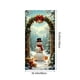 thumbnail image 3 of Ireezec Christmas Door Curtain Santa Claus Print Polyester Fabric Holiday Decoration for Front Door Indoor Wall Party Festival Decor, 3 of 6