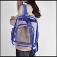 thumbnail image 5 of MMJ Travel Backpack Clear Transparent Stadium Approved 12x16in PVC Bag for Concerts Sports Events, 5 of 5