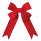 thumbnail image 1 of Lazo Navideño Vickerman de Terciopelo Rojo 24x30 cm para Exteriores, 1 of 4