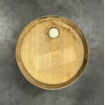 Company Authentic 15 Gallon Oak Rye Whiskey with Head Freshly Emptied