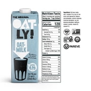 Oatly Original Oatmilk, Ambient Dairy-Free Milk, 32 fl oz Shelf-Stable Carton