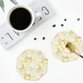thumbnail image 4 of Kdxio Lemon Potatoes Funny Coasters,4 Pcs Leather Coasters,Housewarming Gifts,Protect Furniture from Water Marks Scratch and Damage, 4 of 8