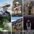 thumbnail image 4 of Fishing Hat with Detachable Face Mask - Quick-Dry UV Protection Sun Hat with Mesh Ventilation Design, Suitable for Fishing, Hiking, Camping, and Outdoo, 4 of 6