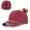 Wine, variant on Duoif Washed Baseball Caps for Men Women with Small Heart Embroidery Women Criss Cross Ponytail Baseball Cap, Adjustable Baseball Hat for Women, Mesh Outdoor Sports Hat for Travel, Sports