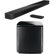 Bose Smart Soundbar 900 with Bass Module 700 for Soundbar, Black