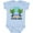 AE-Light Blue, variant on Summer Vacation in Punta Cana Boys or Girls Baby Bodysuit
