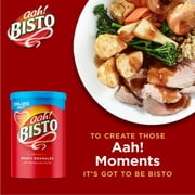 Bisto Reduced Salt Gravy Granules 190g, British Import (Pack of 2)