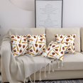 thumbnail image 7 of Throw Pillow Covers, baseball sport Soft Square Pillow Cases with Invisible Zipper for Couch Bed Sofa, Farmhouse Fall Home Decor 20"x20", 7 of 7