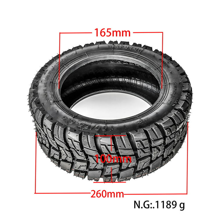 90/65-6.5 Tubeless Scooter Tires Vacuum electric wheel Wear-Resistant,  Thickened 11 inch Electric Scooter tire. Explosion-Proof tire Electric  scooter
