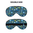 Salouo Heavy Equipment Machinery Pattern Sleep Mask,Sleep Eye Mask