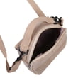 thumbnail image 3 of Bolso Bolso bandolera de pana bordado oso estudiante chica pequeño bolso de hombro (beige), 3 of 6