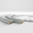 thumbnail image 6 of Ekena Millwork 70 1/2"OD x 61 3/8"ID Ceiling Ring with 47 5/8"OD Ceiling Medallion Shakuras Light Accent Kit, 6 of 9