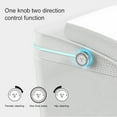 thumbnail image 6 of Smart Toilet with Built-in Heated Seat, Tankless Auto Flush System, Adjustable Temperature Control, Remote Flush Function, LED Display, Elongated Bowl for Modern Bathrooms, 6 of 9