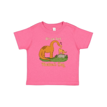 

Inktastic It s Our 1st Mother s Day Brontosaurus Family Gift Baby Boy or Baby Girl T-Shirt