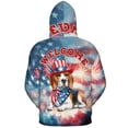 thumbnail image 2 of Beagle Patriotic Welcome for 4Th of July Independence Day All Over Print 3D Hoodie Unisex Merch Hoodies Beagles Dog Lover Gifts Idea - 00010, 2 of 6