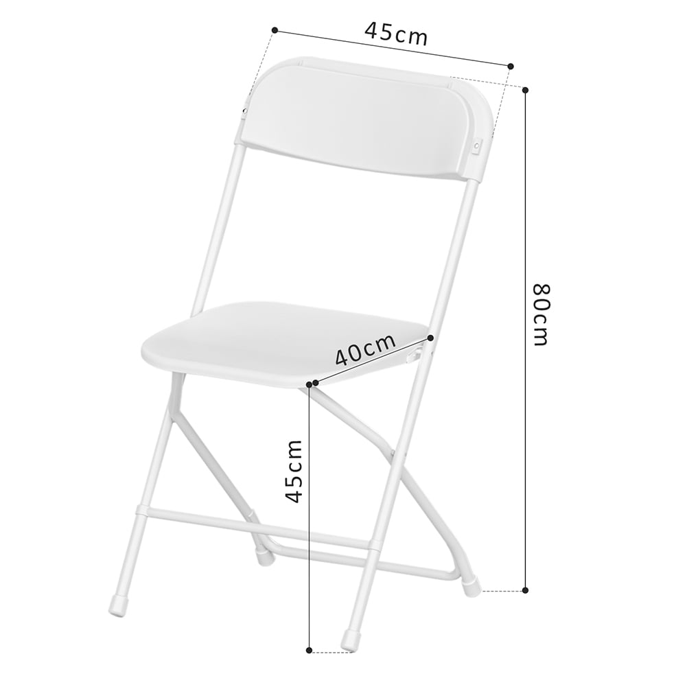 Kadyn 5 Pack Plastic Folding Chair, Modern Folding Stackable Chairs for Outdoor Patio Garden Wedding Party, White Folding Dininng Chairs for Office Kadyn 5 Pack Plastic Folding Chair, Modern Folding Stackable Chairs for Outdoor Patio Garden Wedding Party, White Folding Dininng Chairs for Office