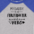 thumbnail image 4 of Inktastic My Daddy is a Firefighter and a Hero Boys or Girls Baby Bodysuit, 4 of 5
