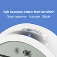 thumbnail image 3 of QingPing Smart Home LCD Temperature Humidity Monitor with Bluetooth Connectivity - White, Swiss Sensor, Long Battery Life - iOS/Android Compatible, 3 of 6