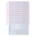 thumbnail image 1 of WHEANG Mesh Zipper Pouch A4 10 Pack Zipper Pouch with Label Pocket Plastic Mesh Zipper Pouch Large Mesh Zipper Pouch Mesh Zipper Pouch Large Zipper Pouch Bags Board Game Storage A Multi-Color, 1 of 9