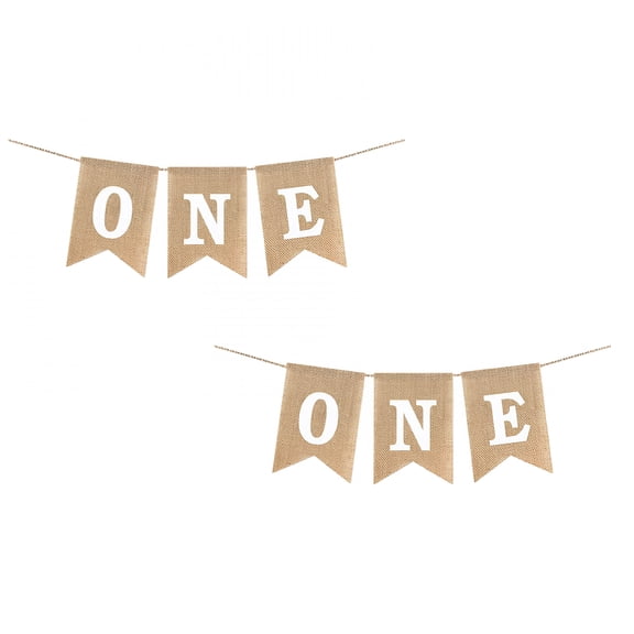 CCOCC 21 Pcs High Chair Banner, 78.74" Pennant Banner Flags for Birthday Party Decor