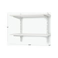 Hyper Tough Adjustable 2Shelf Kit with Mounting Brackets, Classic