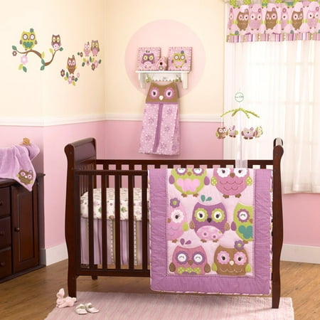 CoCaLo CoCo & Company Owl Wonderland 4-Piece Crib Bedding Set