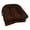 Cocoa, variant on Blazing Needles 16-inch Outdoor Rounded Back Chair Cushion, 16" x 16", Kingsley Stripe Ruby 2 Count