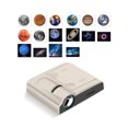 thumbnail image 1 of Advancent Lámpara de proyección, decoración de fondo, proyector de luz para fiestas con hojas, iluminación de tiro con pilas para el hogar Iluminación y accesorios beis tipo 1, 1 of 6