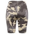 thumbnail image 3 of A2Y Women's Brushed Microfiber Camouflage Biker Shorts Grey Camouflage M, 3 of 3