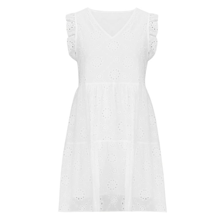 white flowy dress forever 21 WHITE GARCIA SILK RUFFLES DRESS | CULT MIA
