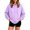 447#Light Purple, variant on Jackets for Women Trendy Full Zip Up Hoodies Long Sleeve Hooded Sweatshirts with Front Pocket