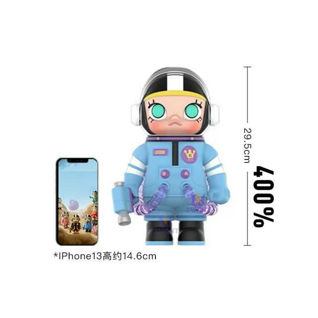 Maga Collection 400%Space Molly Spring Special Series Return Series Molly Anime Figure Fashion Cute Model Doll Collection Gift