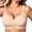 A1_Beige, variant on Womens Wireless Jelly Bras Scalloped Push Up No Underwire Bralette Supportive Tshirt Bra Seamless Comfortable Full Coverage No Underwire Supportive Scalloped T Shirt Bralette Beige S