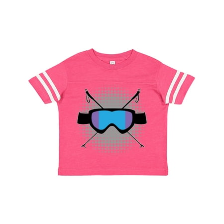 

Inktastic Ski Mask Skiing Gift Gift Toddler Boy or Toddler Girl T-Shirt