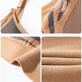 thumbnail image 7 of Women's Color Block Nursing Bra, Wirefree Adjustable Strap Breastfeeding Bra, Pregnancy Supportive Soft Bra, 7 of 7