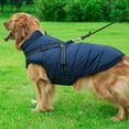 thumbnail image 4 of Padded Vest Dog Jacket - Warm Zip Up Dog Vest Fleece Jacket with Dual D Ring Leash - Winter Water Resistant Small Dog Sweater - Dog Clothes for Small Dogs Boy and Medium Dogs for Everyday Use, 4 of 7