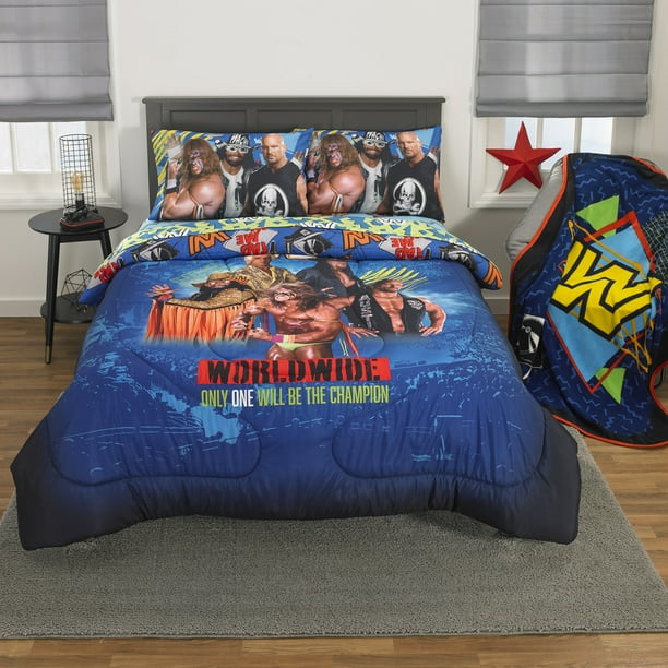 Wwe Bed In A Bag Kids Bedding Bundle Set 4 Piece Twin Com - Wwe Twin Size Bedding Wwe Bed In A Bag Kids Bedding Bundle Set 4 Piece Twin Com - Wwe Twin Size Bedding