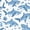 White Blue, variant on Manfei Ocean Shark Twin Quilt Set, Kawaii Sealife Lover Twin Coverlet Set, Navy Blue, 2-Piece, 1 Bedspread and 1 Pillowcase