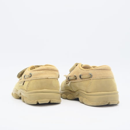 Pre-owned: Weebok Boys Tan Shoes size: 4 Infant (Fair)