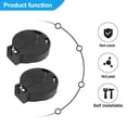 thumbnail image 4 of 2 Pcs CR2450 Coin Cell Button Battery Socket Holder Case 2 Pins Black, 4 of 8