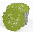 thumbnail image 4 of Inkdotpot 50 Pack Merci Douche Nuptiale Faveur Papier Tags Artisanat Feuille d'Argent Réel Hang Tags, 4 of 6