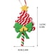 thumbnail image 3 of Adorno para árbol de Navidad | Colgante blando de PVC con cuerda | Diseño de bastón de caramelo colorido para decoración y regalos navideños, 3 of 3